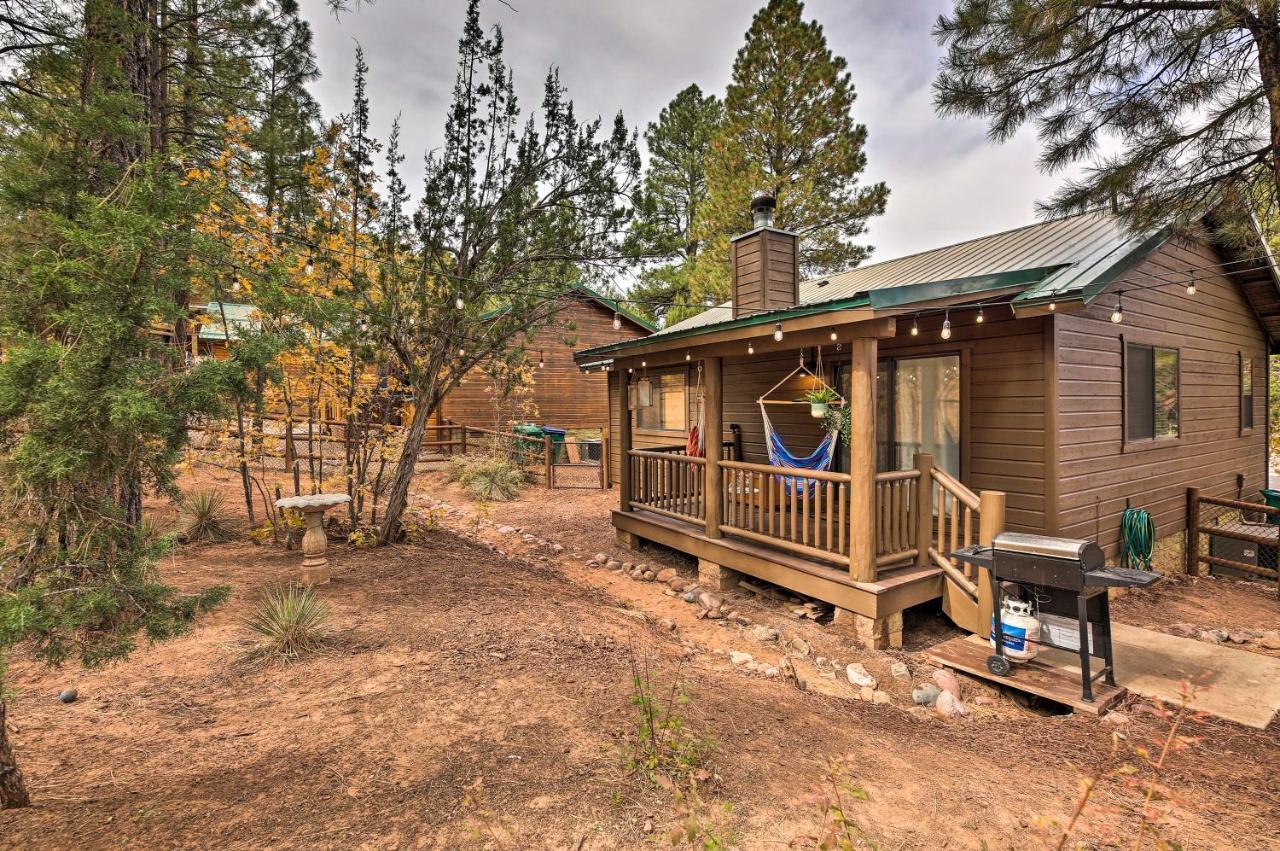 Pet-Friendly Show Low Cabin With Trail Access! Exterior foto